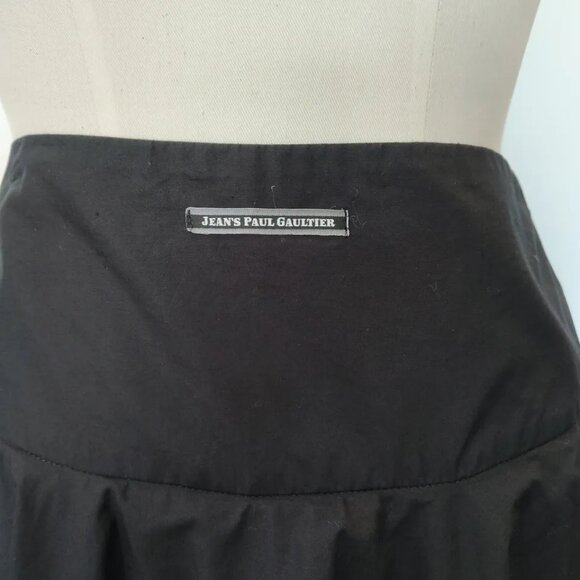 Jean Paul Gaultier Black and White A-Line Skirt - Picture 5 of 7